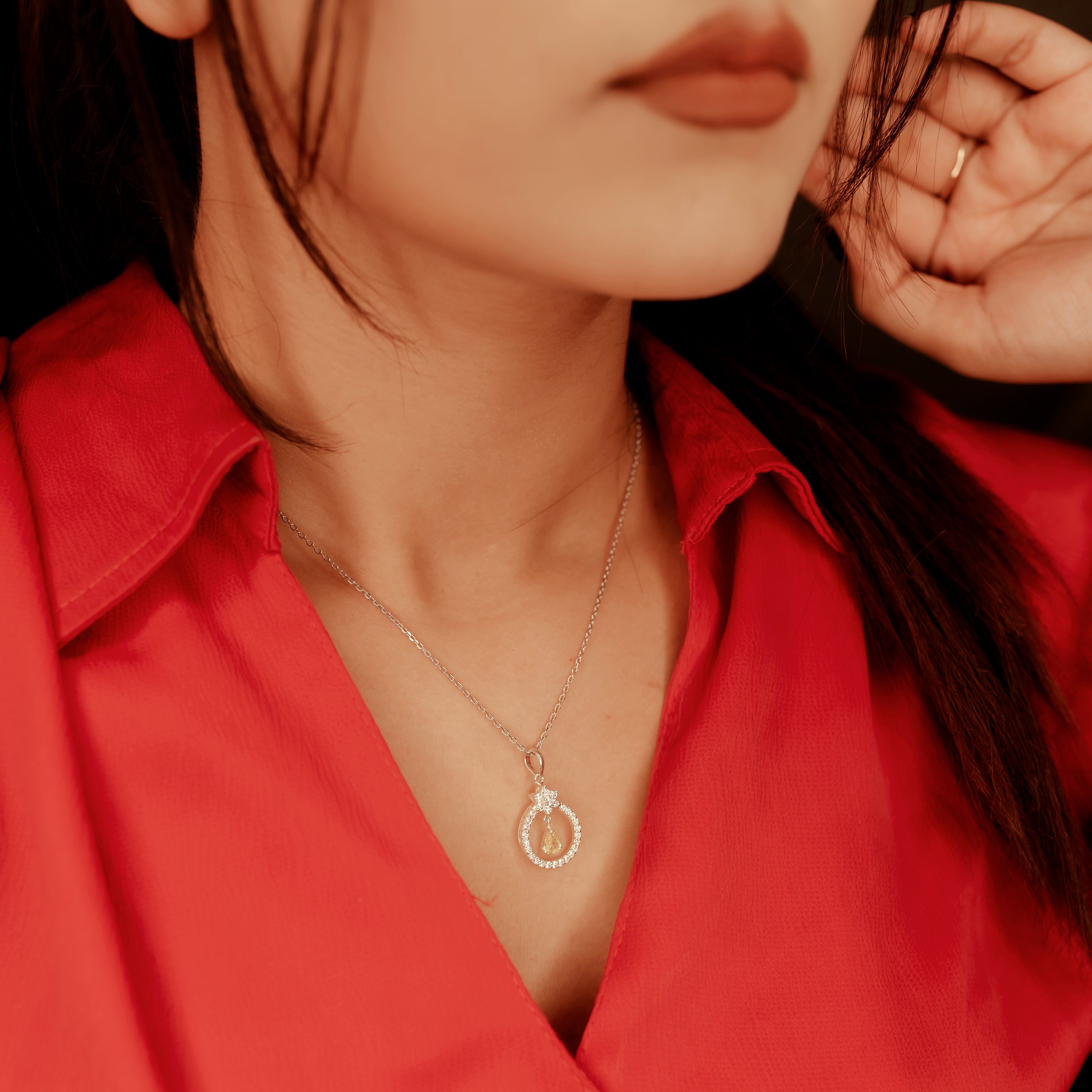 Aurelyn Drop Necklace
