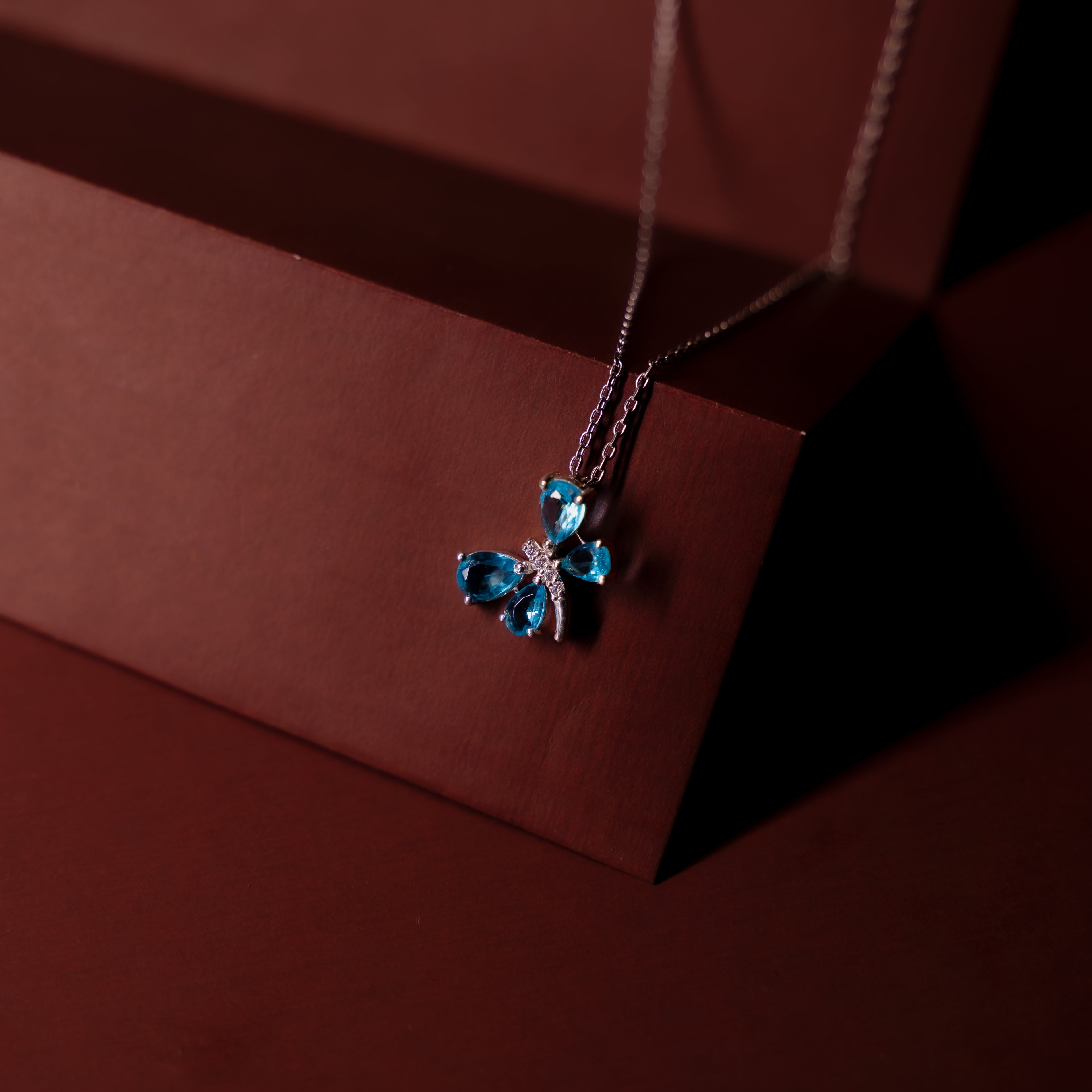 Celure Butterfly Pendant(Sky Blue)