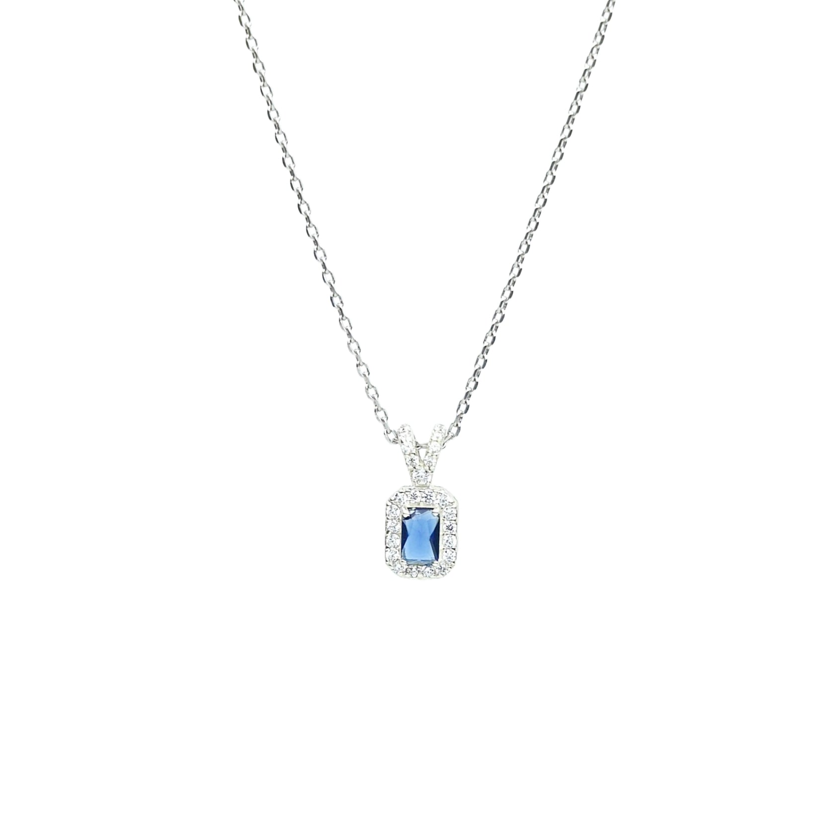 Midnora Pendant(Blue Gem)