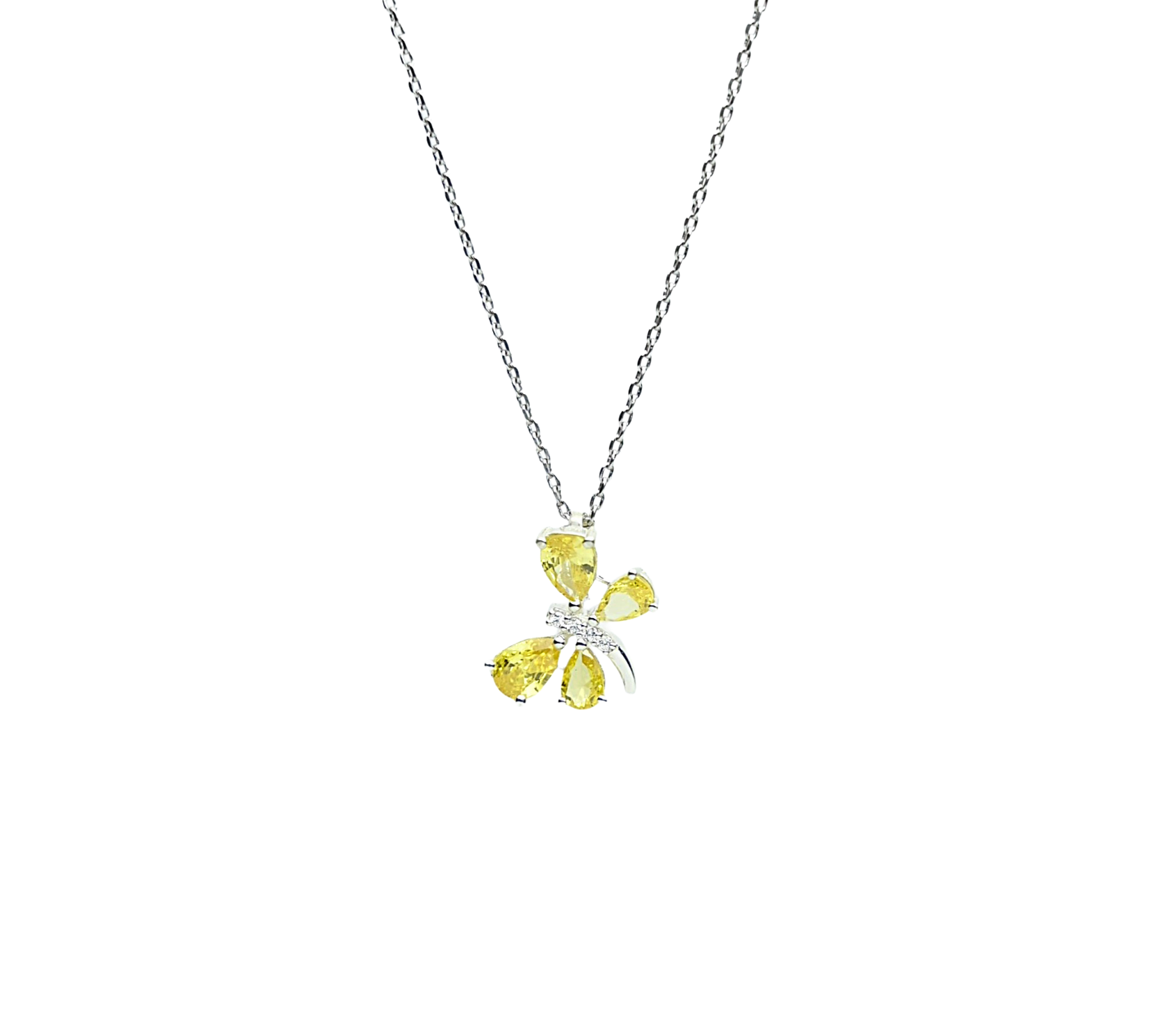 Aurum Flutter Pendant(Yellow Butterfly)