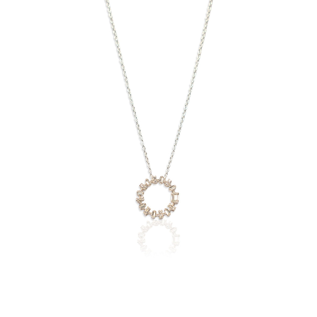 Eternal Radiance Circle Necklace
