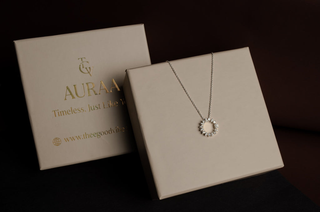 Eternal Radiance Circle Necklace