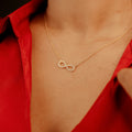 Aurelia Votum Necklace(Infinity Golden)